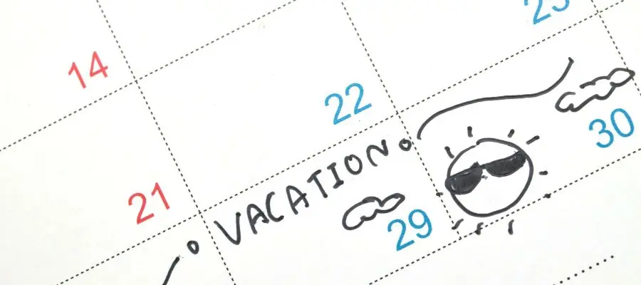 organizar las vacaciones de los empleados